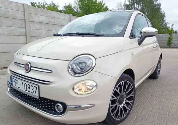 samochody osobowe Fiat 500 cena 38900 przebieg: 31000, rok produkcji 2018 z Pleszew